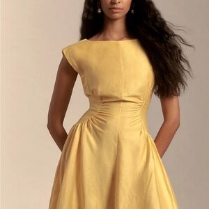 BLACK Acler Emery Midi Dress NWT